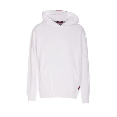 GUCCI GUCCI MEN WEB DETAIL HOODIE