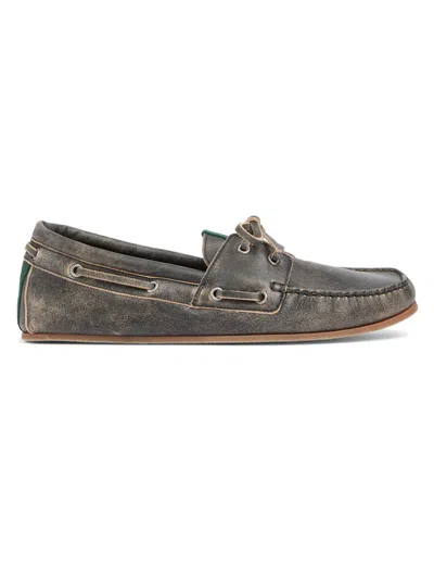 Gucci Gg Logo Leather Loafer In Multi
