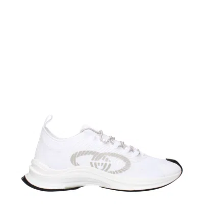 Gucci Run Lace-up Sneakers In White