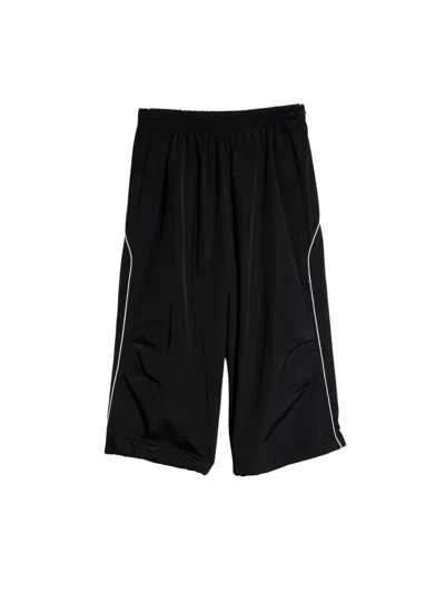 Gucci Men's Wide-leg Track Pants In Black