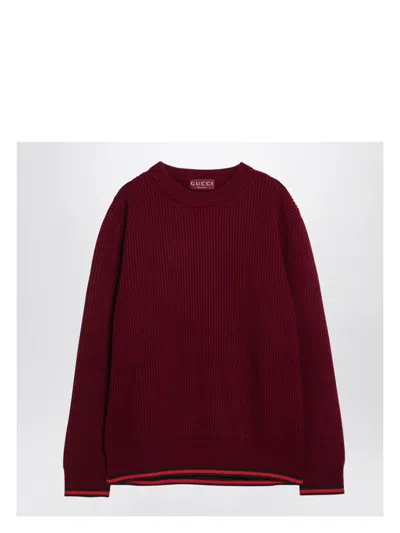 GUCCI MEN'S WOOL AND CASHMERE JUMPER SWEATER