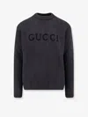 Gucci Men Wool And Cashmere Sweater In Multi