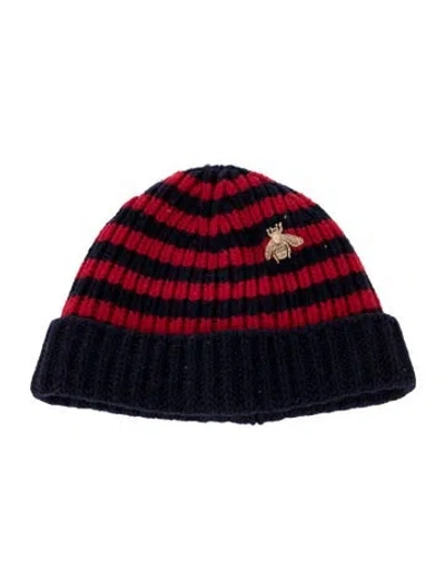 Pre-owned Gucci Men's Wool Beanie In Blue