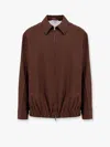 Gucci Men's Wool Bomber-style Jacket In Brown