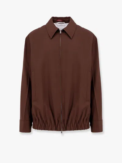 GUCCI GUCCI MEN WOOL JACKET WITH POINTED COLLAR