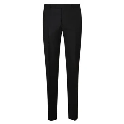 Gucci Men Wool Trousers In Black