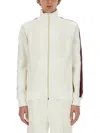 Gucci Web Stripe-trim Track Jacket In White