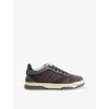 Gucci Re-web Monogram Sneakers In Gray