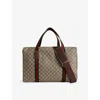 Gucci Mens B.eb/n.ace/vrv/n.ace Gg Monogram Medium Coated-canvas Duffle Bag In B.eb/n.ace/vrv/n.ace