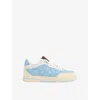 Gucci Re-web Lace-up Sneakers In Blue