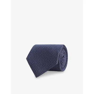 Gucci Mens  Brand-woven Silk-jacquard Tie