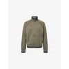 Gucci Mens New Forest Green Monogram-print Striped-trims Woven Jacket Xl In Green