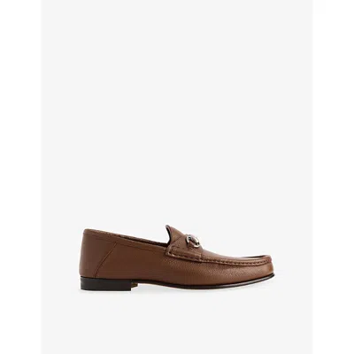 GUCCI MENS NUT BROWN HORSEBIT 1953 LEATHER LOAFERS EUR 40 / 6 UK