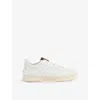 Gucci Sneakers In Gg Fabric With Iconic Web Tape On The Tongue In White