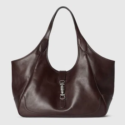 Gucci Mercato Medium Tote Bag In Burgundy
