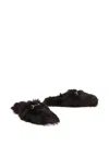 Gucci Merino-wool Slipper In Black