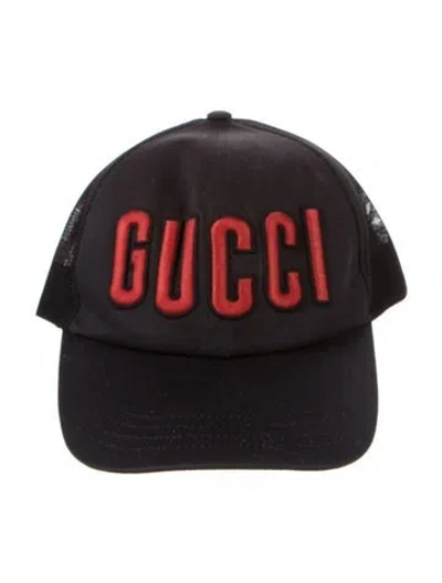 Pre-owned Gucci Mesh Baseball Cap In Multi
