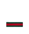 Gucci Mesh Terry Cloth Headband In Green