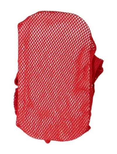 Pre-owned Gucci Mesh Tights W/tags In Red