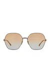 Gucci Metal 0gc002086 Sunglasses In Brown