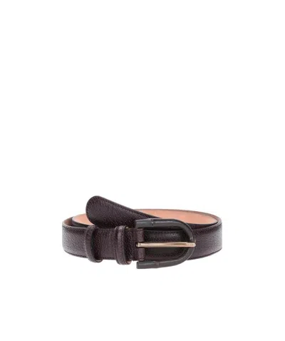 Gucci Metal Buckle Belt In Black