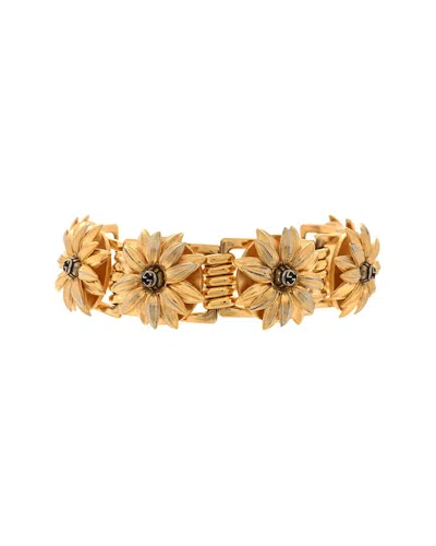 Gucci Metal Flower Choker Necklace (authentic Pre-loved)