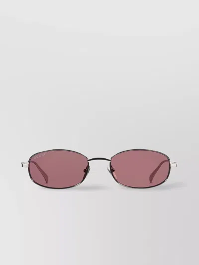 GUCCI METAL FRAME OVAL SUNGLASSES WITH LENSES