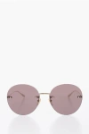 Gucci Frameless Round Sunglasses
