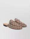 Gucci Princetown Gg Canvas Bit Loafer Mules
