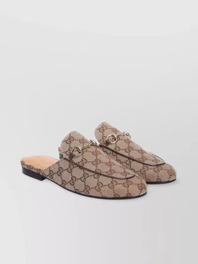 GUCCI METAL HARDWARE BACKLESS SLIPPER