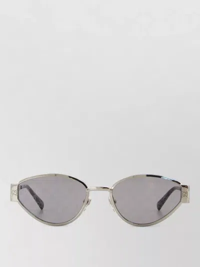 Gucci Metal Sunglasses Slim Temples Design In Neutrals