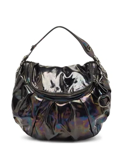 Pre-owned Gucci Metallic Gathered Shoulder Bag