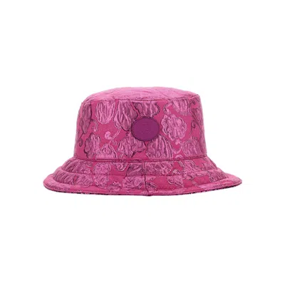 Pre-owned Gucci Metallic Jacquard Reversible Bucket Hat 'pink'