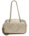 Gucci Metallic Leather Soho Chain Shoulder Bag (authentic Pre-loved)