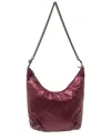 Gucci Metallic Purple Leather Galaxy Slouchy Hobo Bag (authentic )