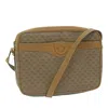 GUCCI GUCCI MICRO SMALL GG CANVAS BEIGE CANVAS SHOULDER BAG (PRE-OWNED)