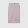 Gucci Belt-loop Skirt In Pink