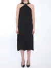 Gucci Evening Dress With Metal Necklace Detail