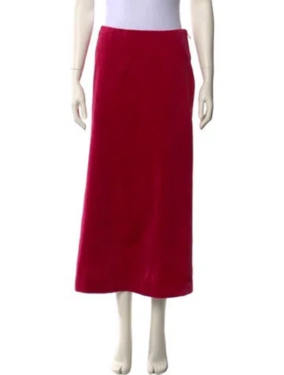 Pre-owned Gucci Midi Length Skirt In Pink
