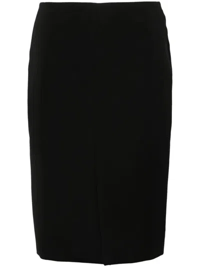 Gucci Midi Skirt In Black  