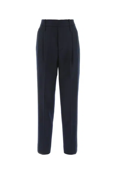 GUCCI MIDNIGHT BLUE CASHMERE PANT