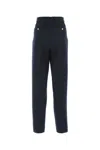 Gucci Blue Cashmere Pant In 4440