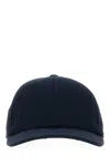 Gucci Logo Baseball Cap In Blue