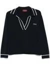 Gucci Striped Intarsia-knit Silk And Cotton-blend Sweater
