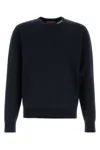 Gucci Maglione In Misto Seta Blu Notte  Uomo In Blue