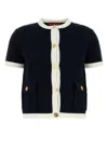 Gucci Knitwear In Navywhite