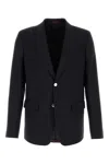 Gucci Giacca In Lana Blu Notte Uomo In Blue