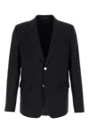 Gucci Giacca In Lana Blu Notte Uomo