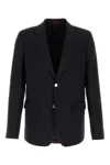 Gucci Giacca In Lana Blu Notte Uomo In Blue