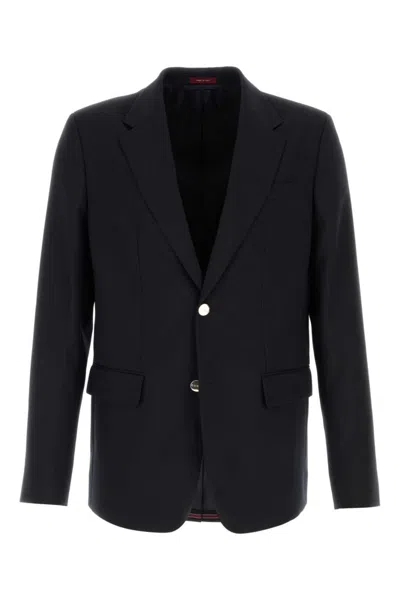 GUCCI MIDNIGHT BLUE WOOL BLAZER
